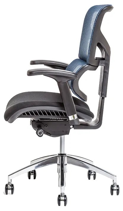 Kancelárska ergonomická stolička Office Pro MEROPE BP — viac farieb, nosnosť 135 kg Modrá