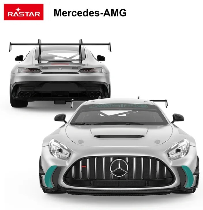 Diaľkovo ovládané auto Mercedes AMG GT2 R/C, mierka 1:14, Rastar