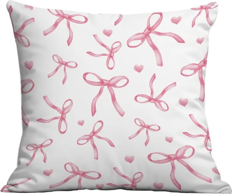 Obliečka na vankúš PINKABELLE 45x45 cm, biela