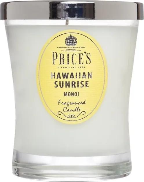 Price´s SIGNATURE vonná svíčka ve skle Hawaiian sunrise střední 425g