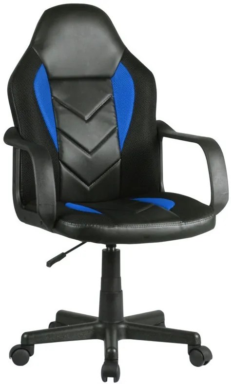 Kancelárska/herná stolička Falkner (modrá). Vlastná spoľahlivá doprava až k Vám domov. 1069472