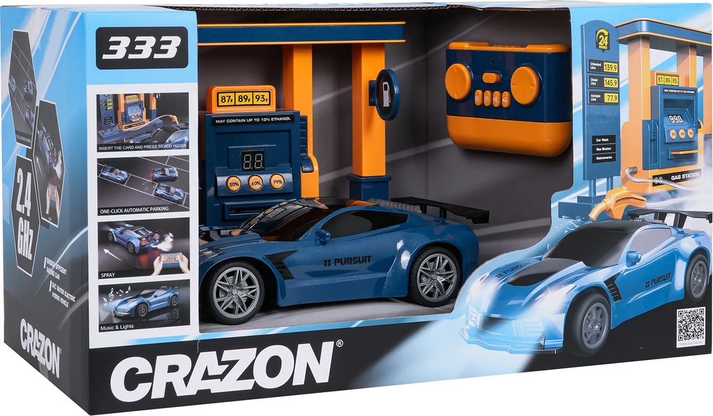 Ramiz R/C športové vozidlo + čerpacia stanica
