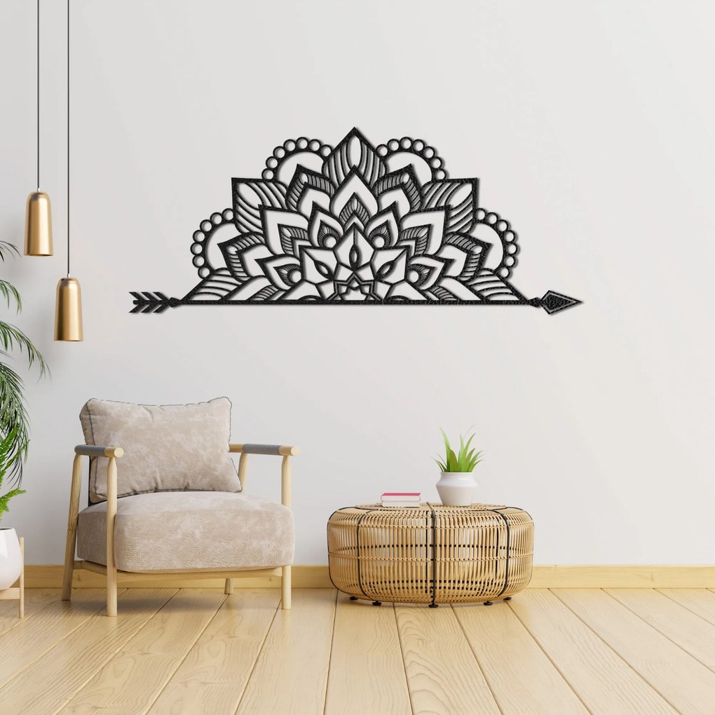 SENTOP | Mandala na stenu -  Moderná drevená dekorácia v boho štýle | SENTOP HDF0492