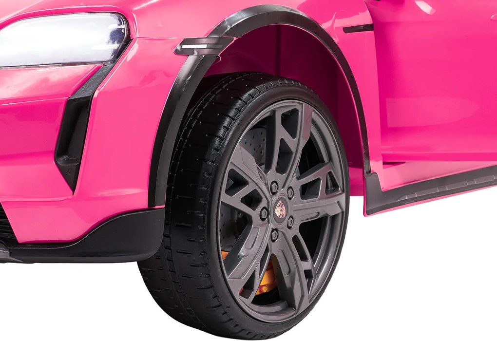 Ramiz Porsche Taycan Turbo S vozidlo Ružová
