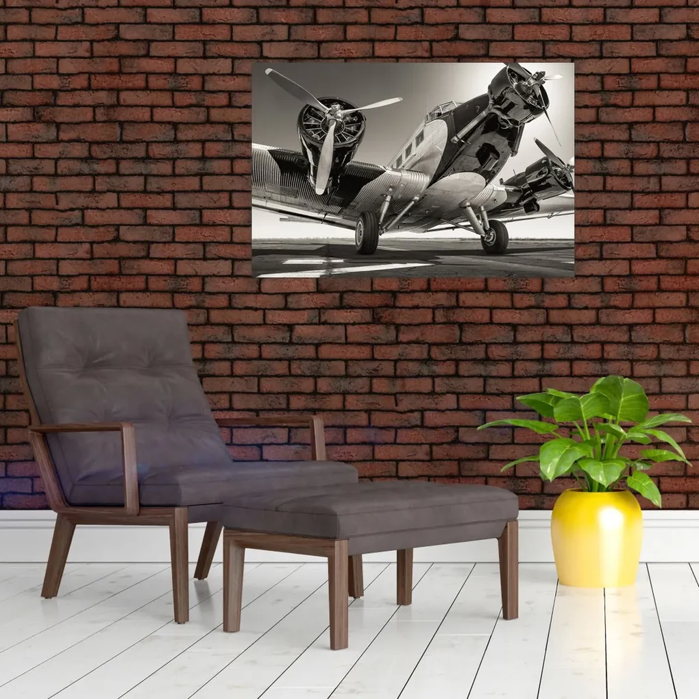Obraz - Historické lietadlo (90x60 cm)