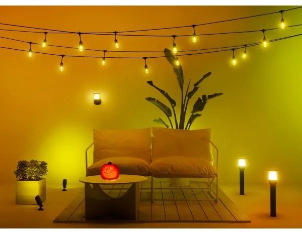 WiZ - LED RGBW Zatemnjiva zunanja svetilka ELPAS LED/4,8W/12/230V IP65 Wi-Fi