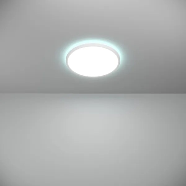 Eglo 901471-LED RGBW St. kúpeľ. svietidlo ROVITO-Z 13,9W/230V pr.30 cm IP44 biela