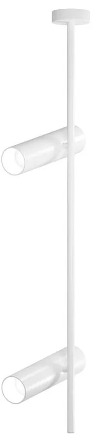 Maytoni C021CL-02W - Luster na tyči ELTI 2xGU10/50W/230V biela