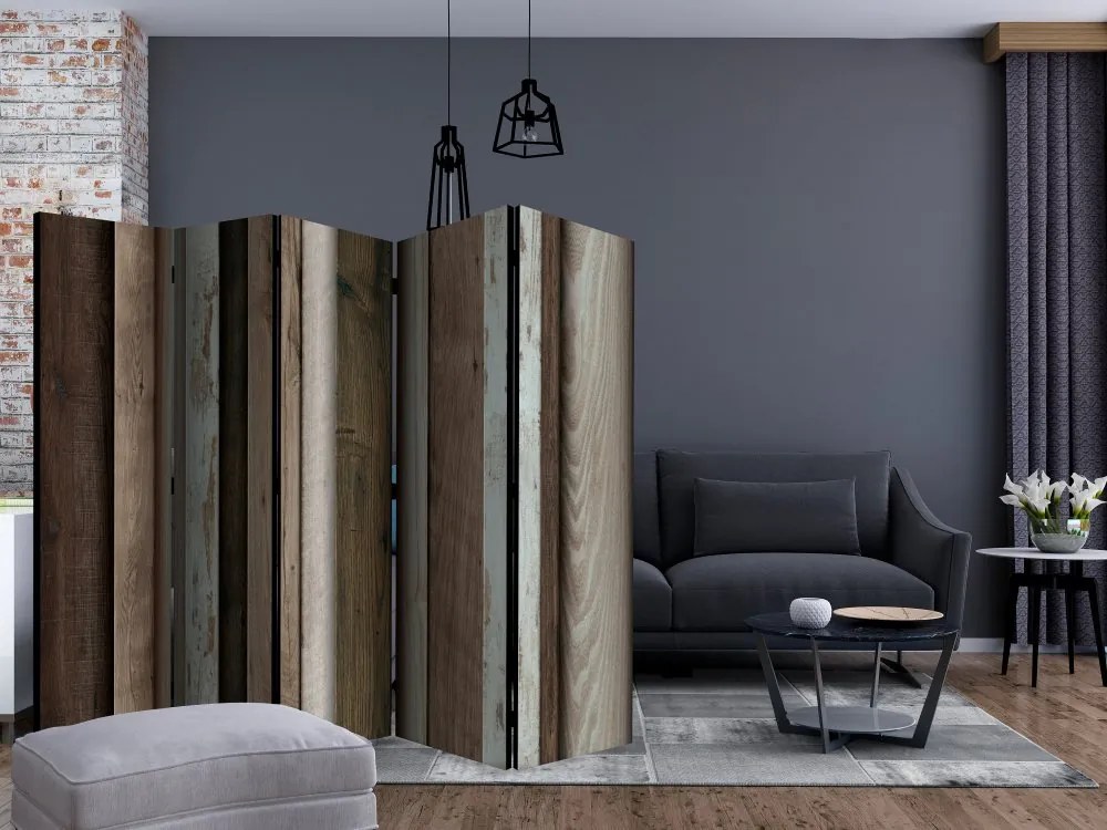 Artgeist Paraván - Wooden Fan II [Room Dividers]
