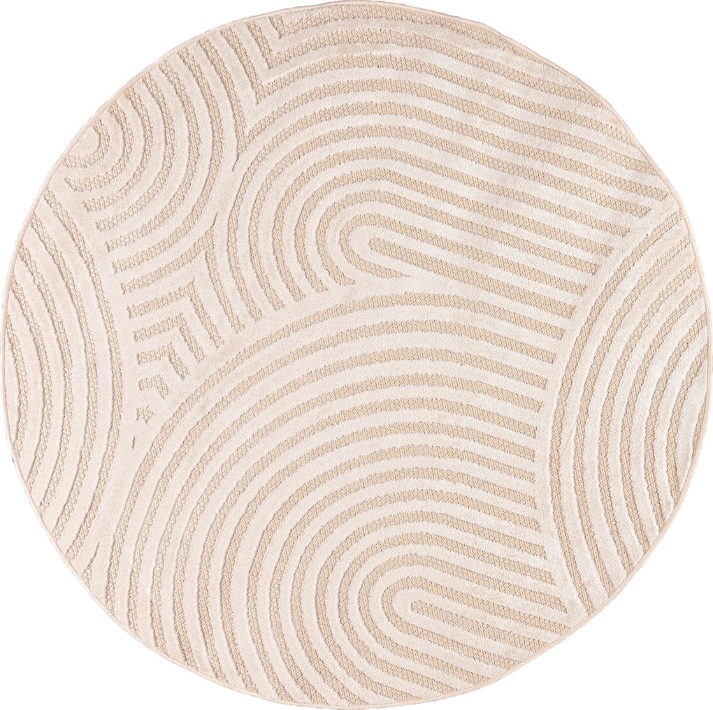 TA Koberec NJ85C CREAM MADISON KOLO FGE Rozmer: 150x150 cm