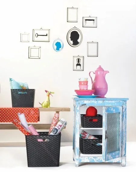 Curver MY STYLE SQR box - tm. hnedá
