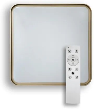 LED Stmievateľné stropné svietidlo UNA LED/60W/230V 2700-6500K + diaľkové ovládanie