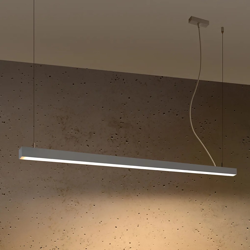 Závesné LED svietidlo Pinne 150, 1x LED 39w, 3000k, s