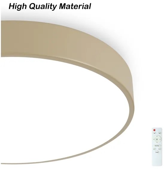 Brilagi - LED stmievateľné svietidlo POOL LED/48W/230V 3000-6000K priemer 40 cm béžové + diaľkové ovládanie