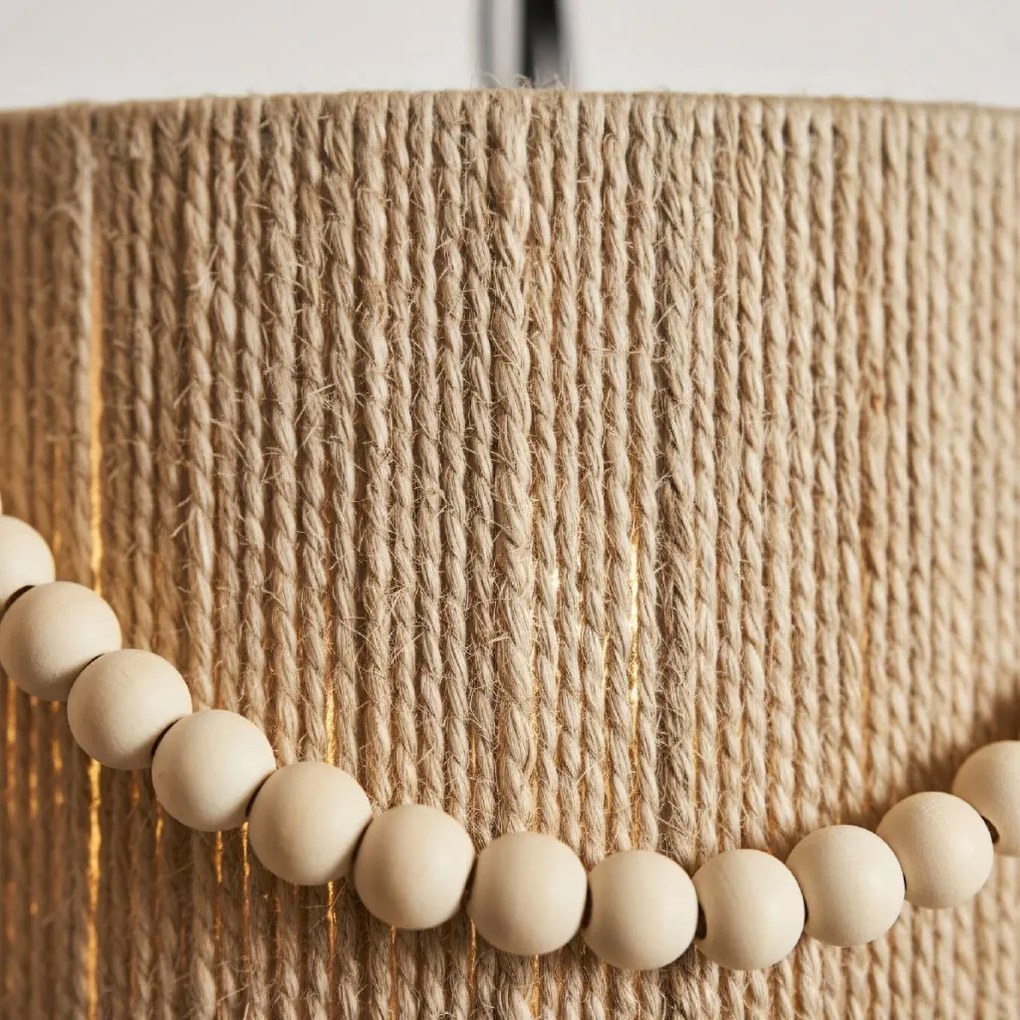 Toolight Toolight, stropné svietidlo 40cm, 1xE27, APP1741-1CP, prírodná hnedá, OSW-05123