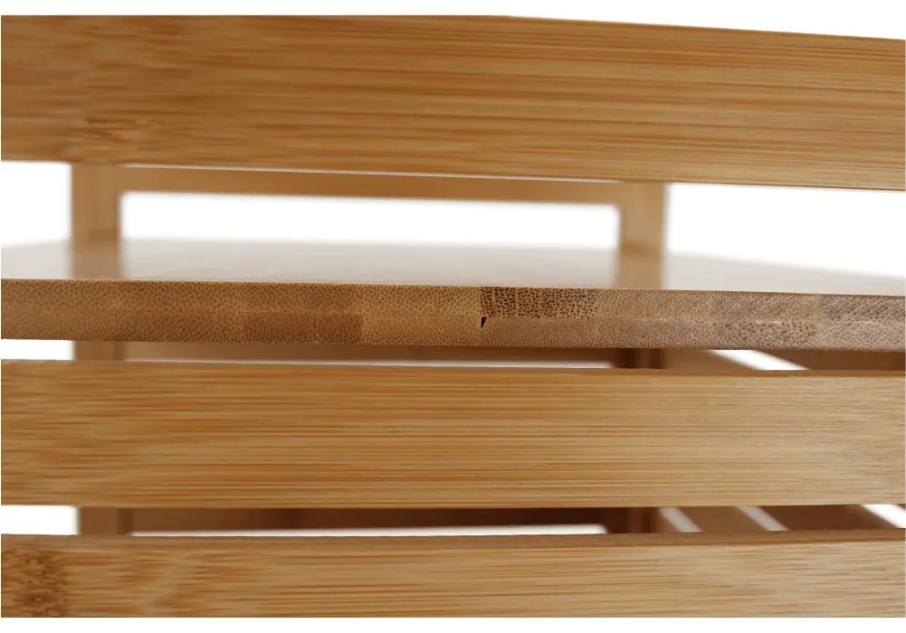 Kondela Regál, prírodný bambus, SELENE TYP 1