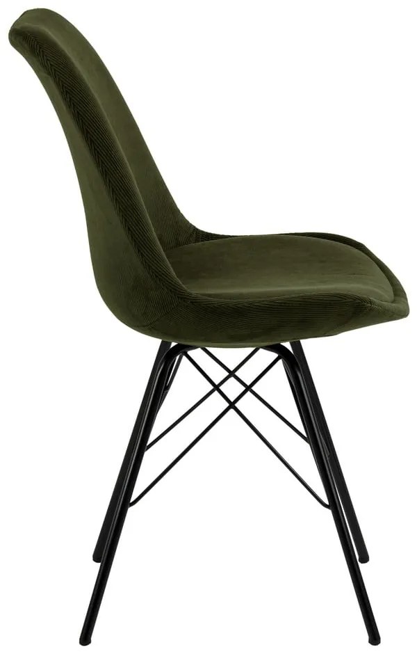 Tmavozelená jedálenská stolička Eris - Actona
