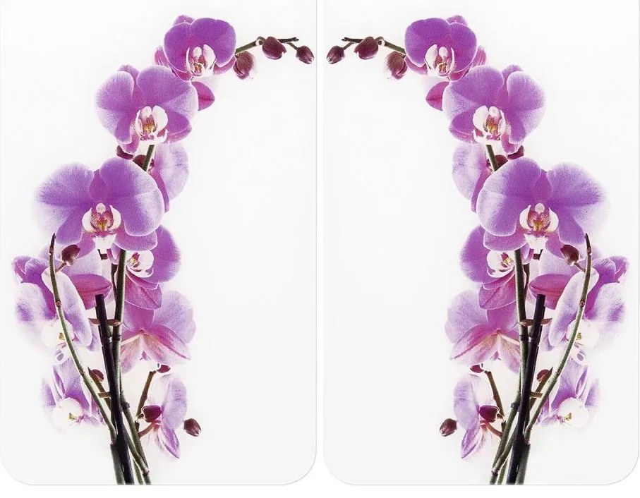 WENKO 2521433500 - Kryt dosky ABDECKPLATTE - motív kvetov a rastlín, 30 x 52 cm, pestrofarebný