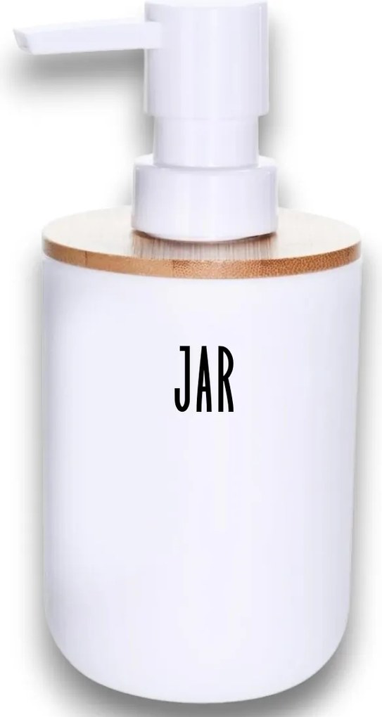 Označto Štítek/nálepka do koupelny Jar - SLIM Farba písma: Strieborná