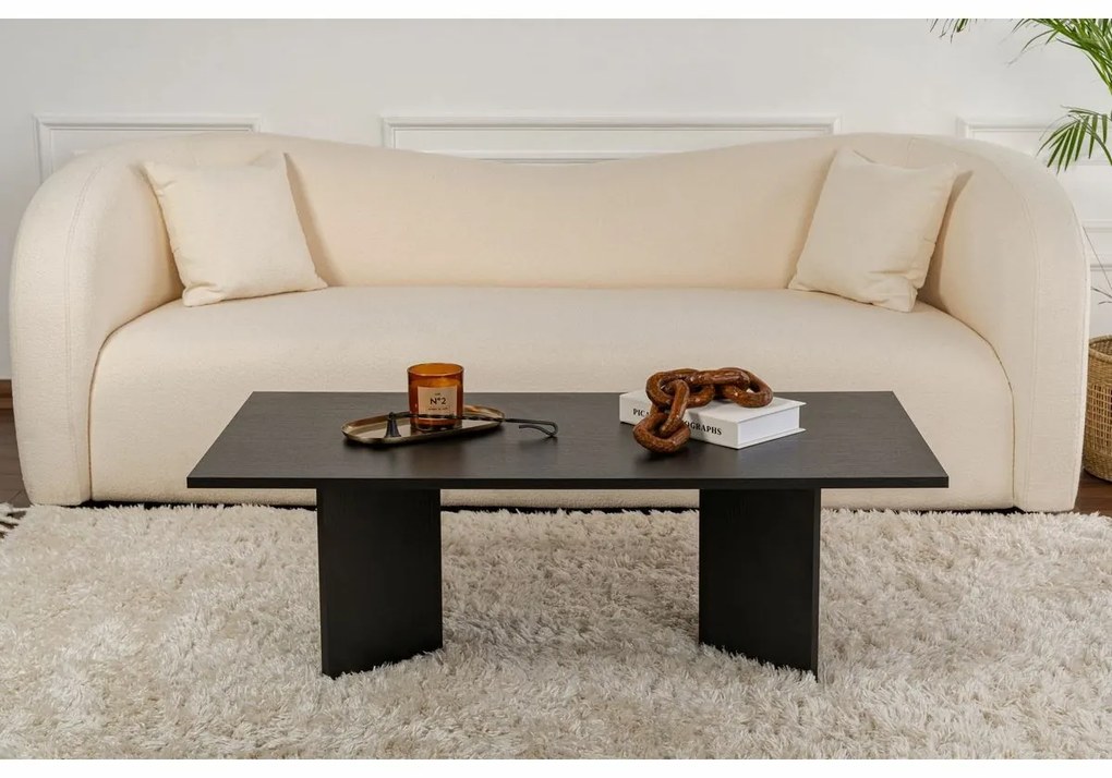 Konferenčný stolík Sabin Wood Black