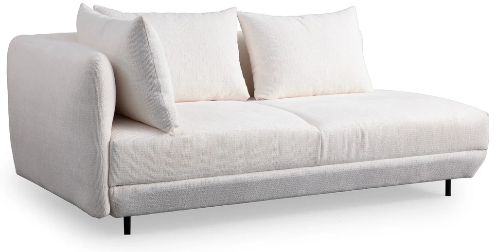 Štýlová rohová pohovka Floransa White