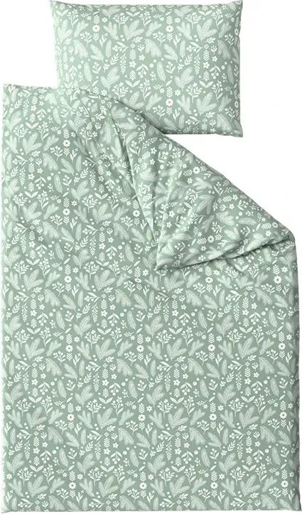 Krepové obliečky ARBORA POLY zelené Rozmer obliečky: 70 x 90 cm | 140 x 200 cm