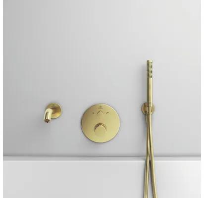 Ručná sprcha Ideal Standard Idealrain Atelier 25x25 mm zlatá BC774A2