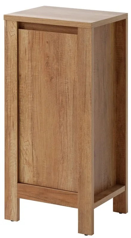 Kúpeľňová skrinka nízka Classic 810 1D dub rímsky