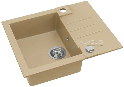 ALVEUS CZ ROCK 30 G- 55 béžová (595x475mm)+ pop- up sifon