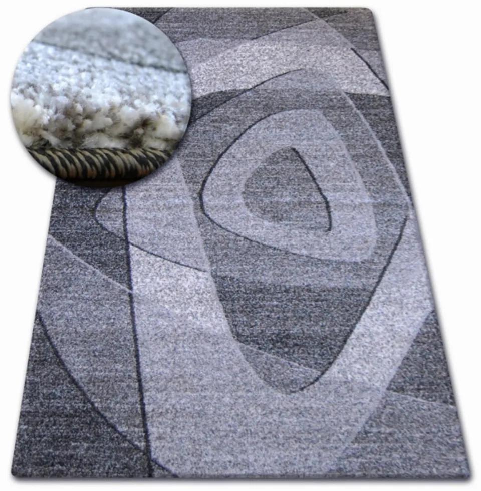 Kusový koberec Fenix sivý, Velikosti 280x370cm