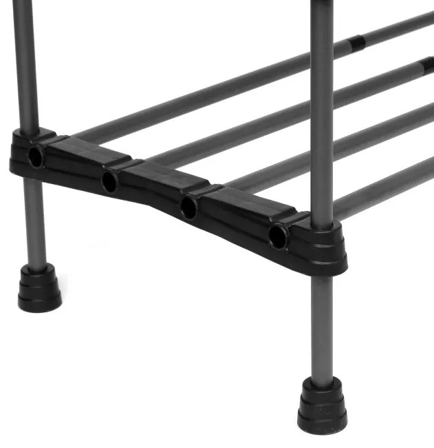 Botník ARISA 3 úrovne, čierny