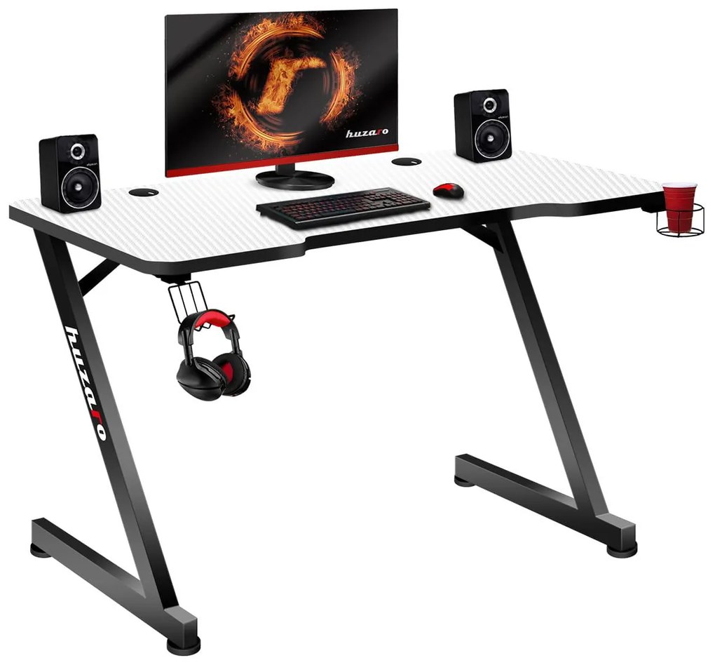 PC stolík Hyperion 2.5 (biela). Akcia -17%. Vlastná spoľahlivá doprava až k Vám domov. 1087503