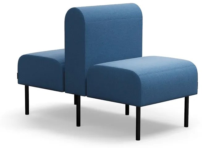 Modulárna pohovka VARIETY, 1 miestna, double, látka Pod CS, modrá