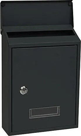Poštová schránka RICHTER BK.33.CM (čierna matná), RICHTER Čierna matná