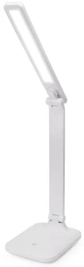 LED stmievateľná dotyková stolná lampa s USB portom REMUS LED/5W/230V biela