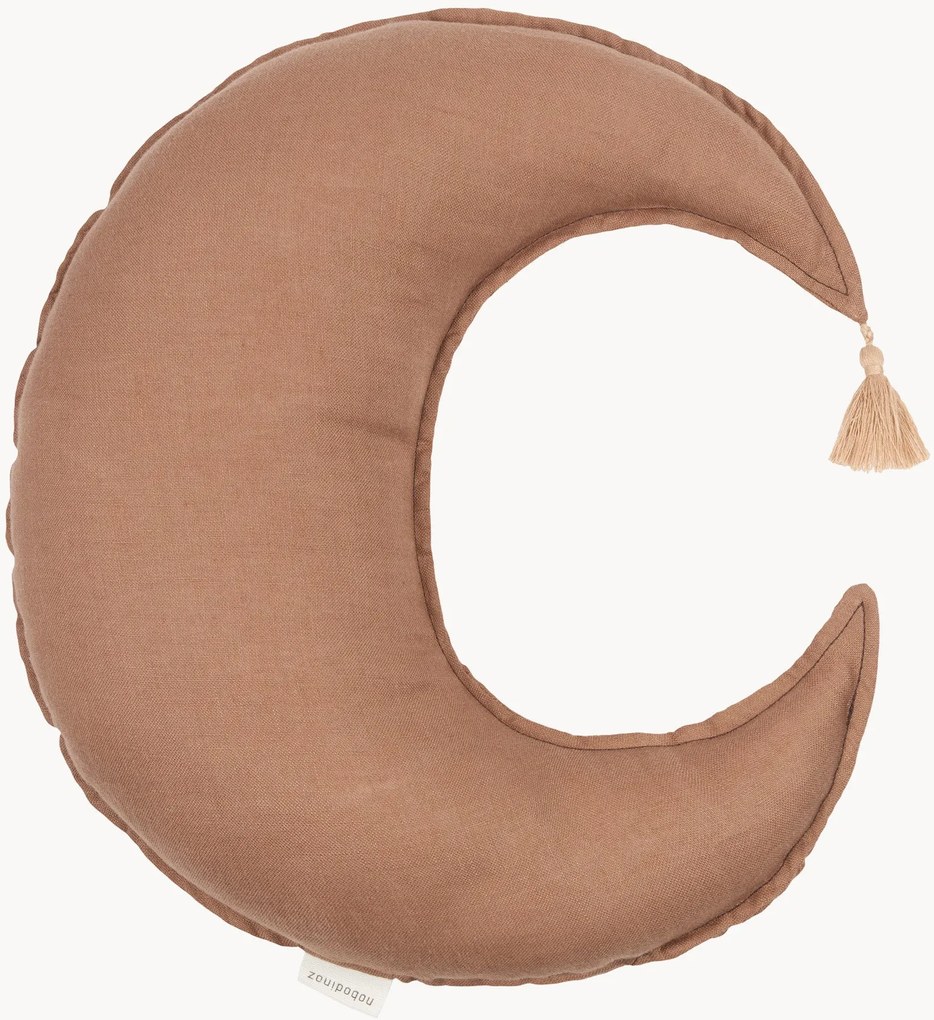 Detský vyšívaný ľanový vankúš L1N0