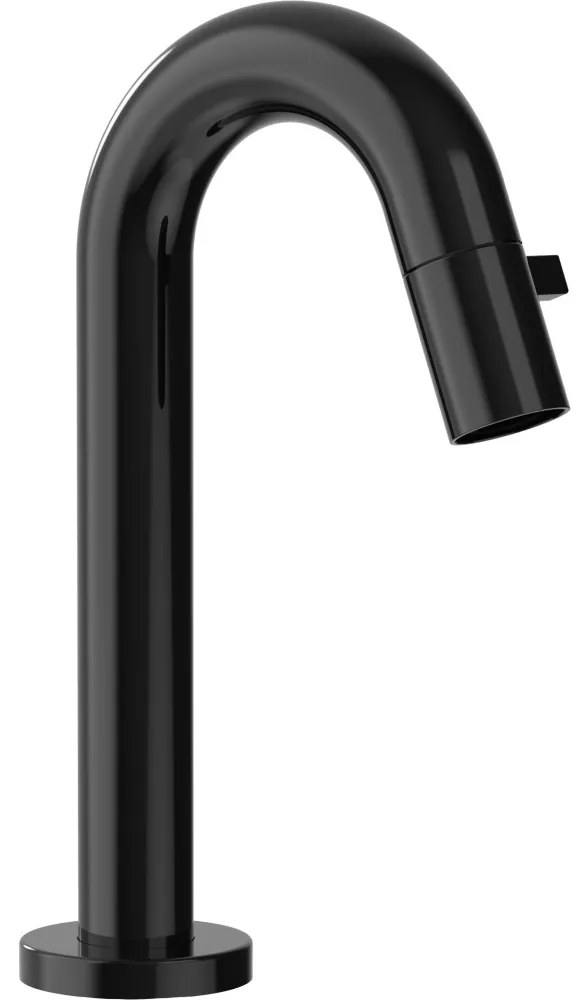 HANSA Nova Style umývadlový stojankový ventil, výška výtoku 118 mm, lesklá čierna, 5093810184