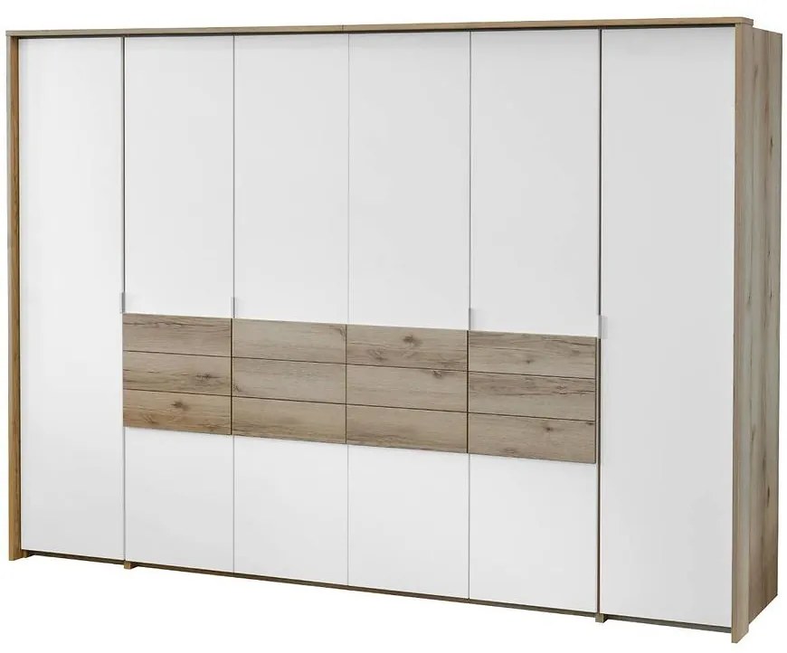 Skriňa Panama 310 dub grand/biely