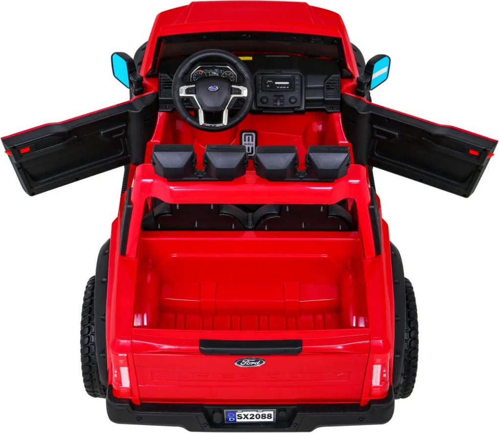 Ramiz Ford Super Duty Červený pickup