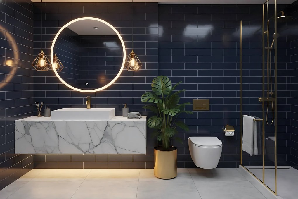 Rea Goya konglomerátové umývadlo, 60 x 37 cm, biela, REA-U8901