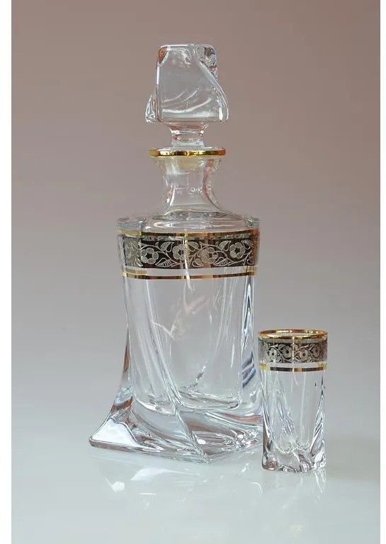 BOHEMIA QUADRO GOLD-PLATINUM SADA NA VODKU 1+6 KS