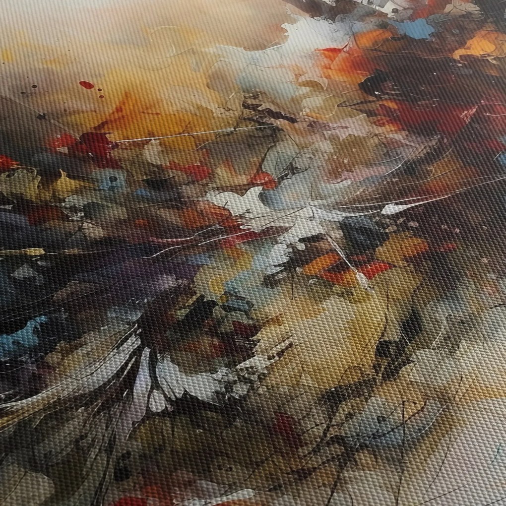Obraz - Abstraktná grafika (70x50 cm)