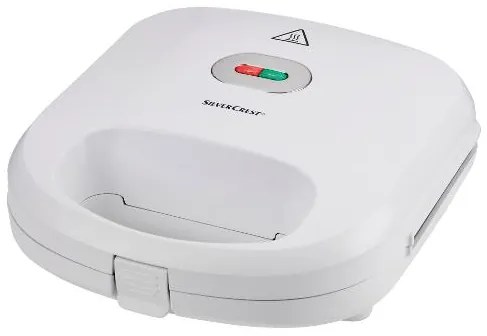 Silvercrest®  Kitchen Tools Vaflovač s vymeniteľnými platňami Swew 750 D4/Sowew 750 D4 (biela)  (100387639)