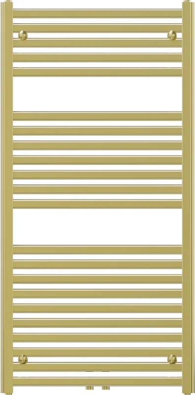 Mexen Hades, vykurovacie teleso 1200x600 mm, 520 W, zlatá lesklá, W104-1200-600-00-50