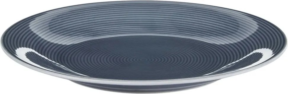 Jedálenský servis (24 dielov) Jive, šedá/modrá/mentolová