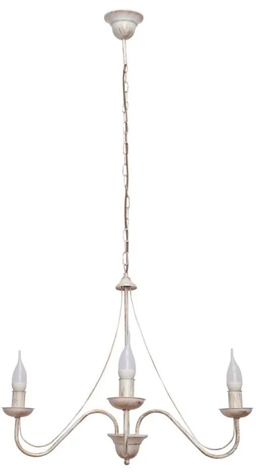 Helam Luster MALBO 3xE14/10W W-2910/3 WT + AB