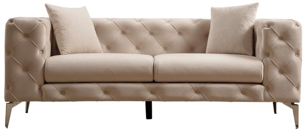 Luxusná dvojmiestna pohovka ComoDeluxe - krémová
