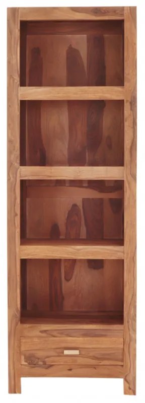 Knižnica Gani 60x180x35 z indického masívu palisander Super natural