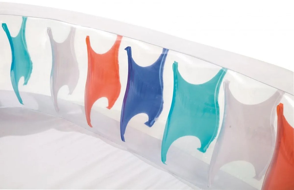 BESTWAY DETSKÝ NAFUKOVACÍ BAZÉN ELLIPTIC - 54066 - 229 x 152 x 51 cm