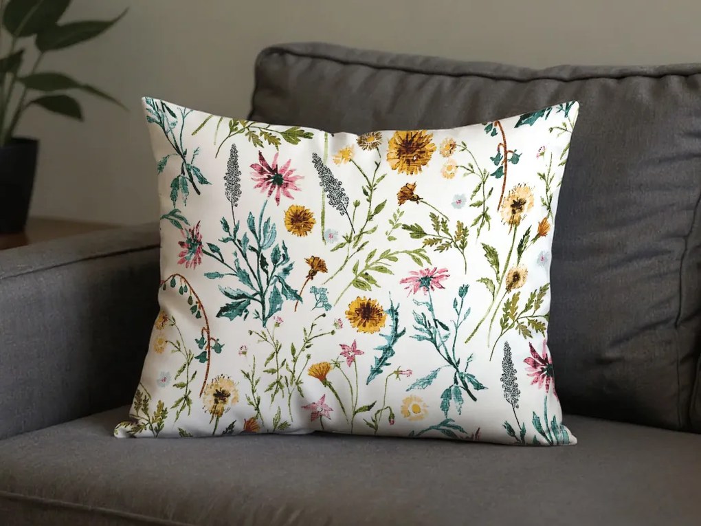 Sada 2 ks dekoračných obliečok na vankúš MEADOW CHARM 50x70 cm, farebná